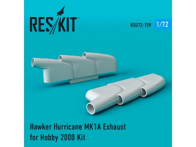Hawker Hurricane Mk1a Exhaust For Hobby 2000 Kit - image 1