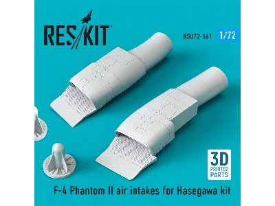 F-4 Phantom Ii Air Intakes For Hasegawa Kit (3d Printing) - image 1