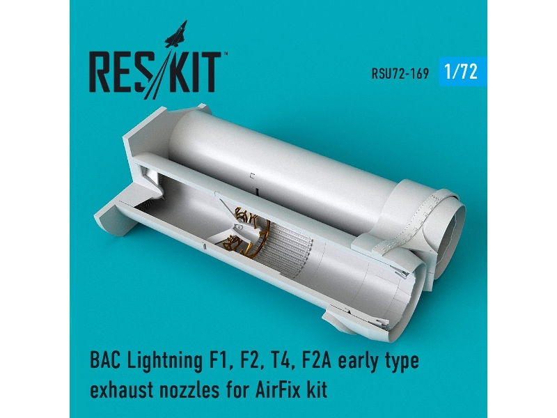 Bac Lightning F1, F2, T4, F2a Exhaust Nozzles Early Type - image 1 Bac Lightning F1, F2, T4, F2a Exhaust Nozzles Early Type - image 1