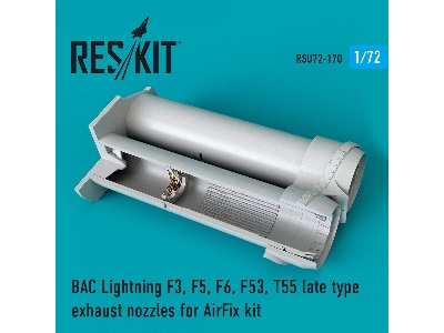 Bac Lightning F3, F5, F6, F53, T55 Exhaust Nozzles Late Type - image 1
