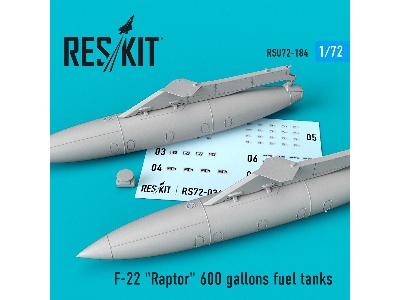 F-22 Raptor 600 Gallons Fuel Tanks - image 1