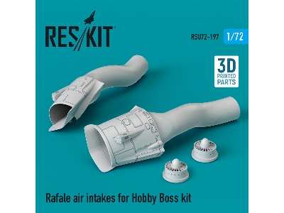 Rafale Air Intakes For Hobby Boss Kit - image 1