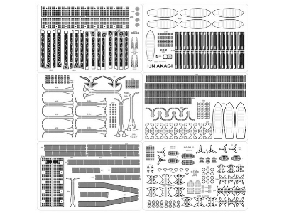 Ijn Akagi - Zestaw Detali - image 1