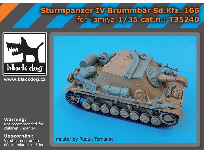 Sturmpanzer Iv Brummbar Sd.Kfz. 166 Accessories Set For Tamiya - image 1