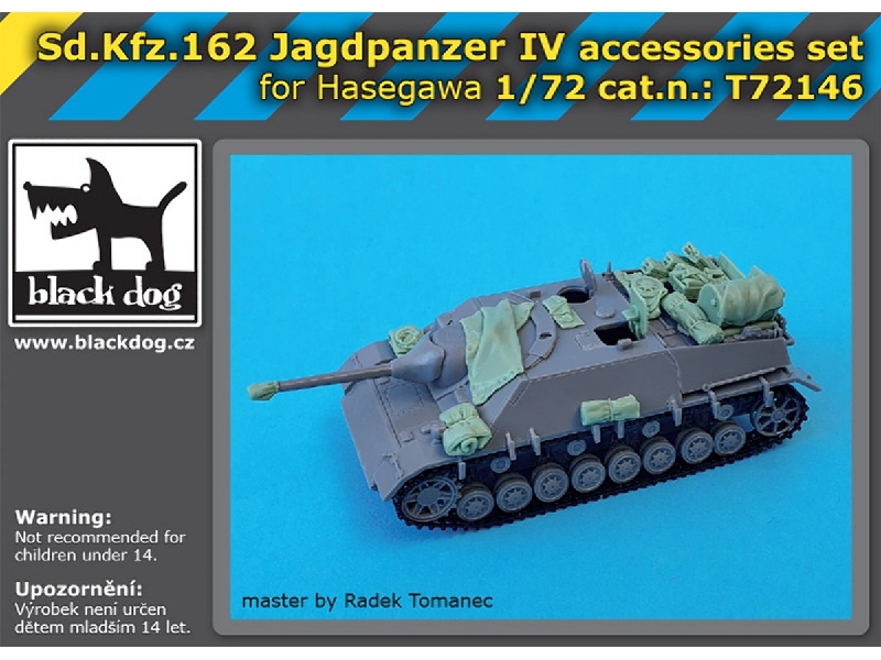 Sd.Kfz 162 Jagdpanzer Iv Accessories Set For Hasegawa - image 1