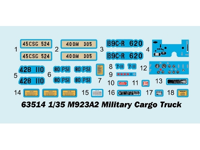 M923a2 Military Cargo Truck - image 3