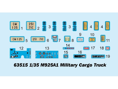 M925a1 Military Cargo Truck - image 3