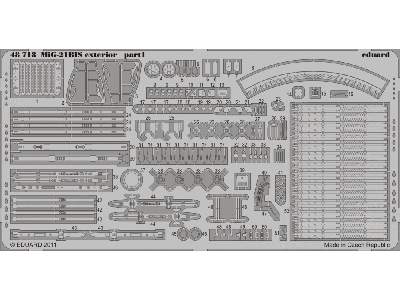 MiG-21BIS exterior 1/48 - Eduard - image 2