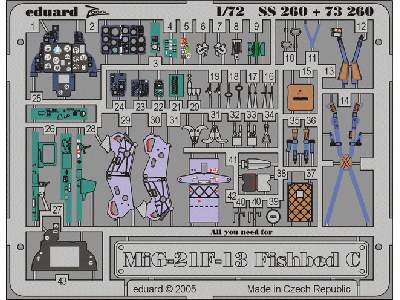 MiG-21F-13 Fishbed C 1/72 - Revell - image 2