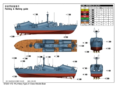 Pla Navy Type 21 Class Missile Boat - image 4