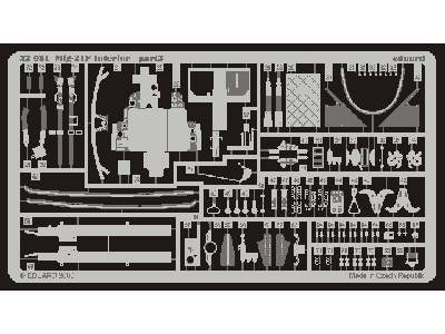 MiG-21F interior 1/32 - Trumpeter - image 3