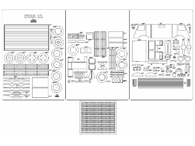 Star 21 - Szkielet, Detale, Siatki, Bieżniki - image 1
