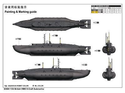 British Hms X-craft Submarine - image 4