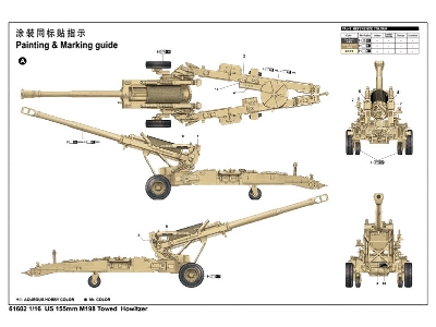 Us M198 155mm Towed Howitzer - image 4