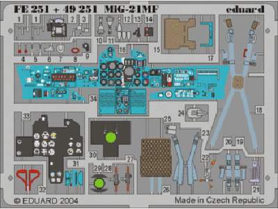 MiG-21MF 1/48 - Academy Minicraft - image 1