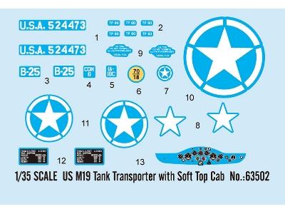 Us M19 Tank Transporter With Soft Top Cab - image 3