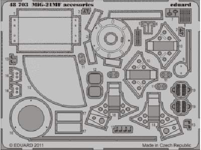 MiG-21MF accessories 1/48 - Eduard - image 1