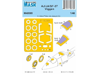 Aj/Ja/Sf-37 Viggen (For Special Hobby And Tarangus Kits) - image 1