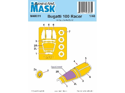 Bugatti 100 Racer (For Special Hobby Kit) - image 1