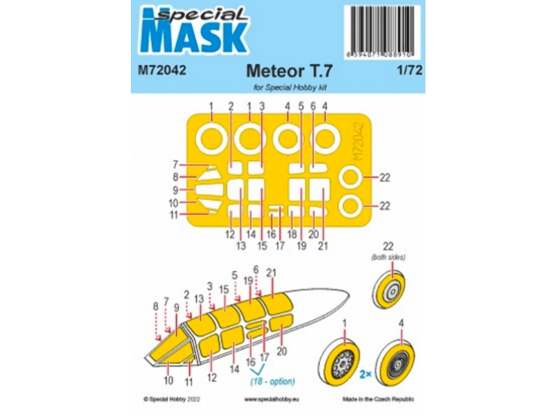 Meteor T Mk.7 Maska Sph - image 1