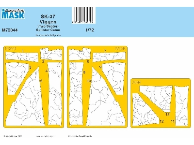 Sk-37 Viggen (Two Seater) Splinter Camo - image 1