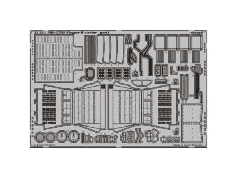 MiG-23MF Flogger B exterior 1/32 - Trumpeter - image 1