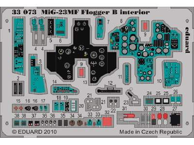 MiG-23MF Flogger B interior S. A. 1/32 - Trumpeter - image 1