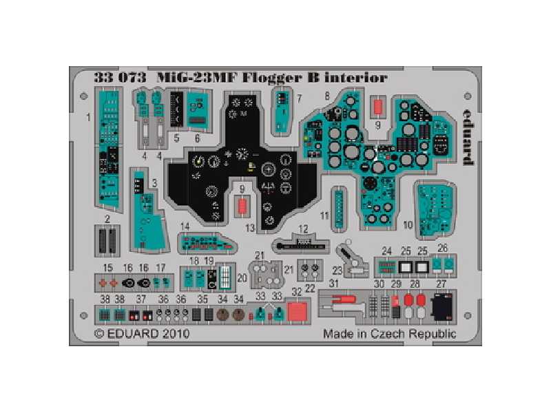 MiG-23MF Flogger B interior S. A. 1/32 - Trumpeter - image 1