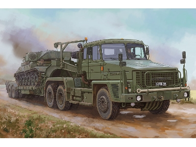 Scammell Commander With 62 Tonne Crane Fruehauf Semi-trailer - image 1