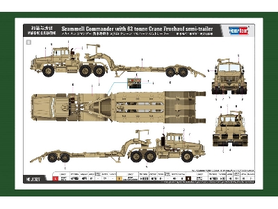 Scammell Commander With 62 Tonne Crane Fruehauf Semi-trailer - image 6
