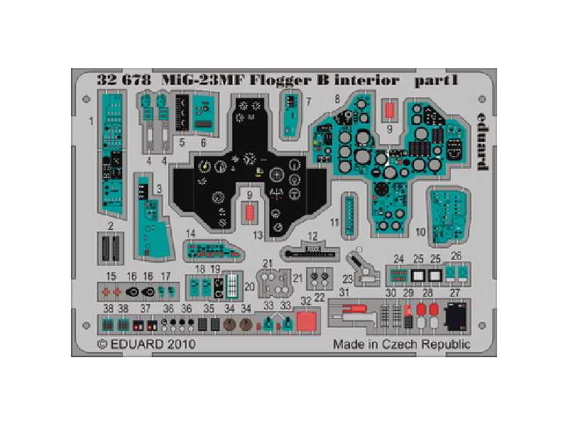 MiG-23MF Flogger B interior S. A. 1/32 - Trumpeter - image 1