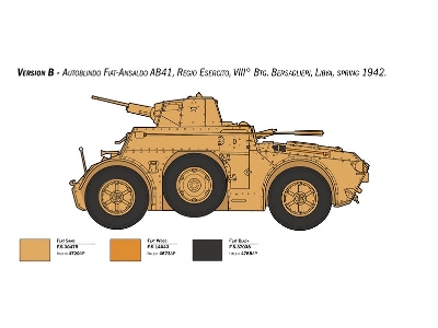 Autoblinda AB 41 with Bersaglieri El Alamein - image 5