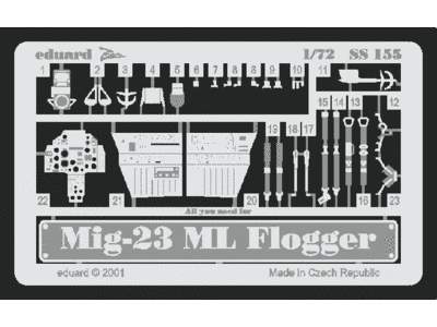 MiG-23ML Flogger 1/72 - Italeri - image 1