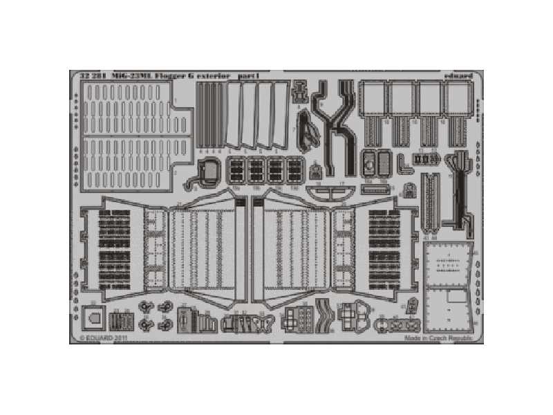 MiG-23ML Flogger G exterior 1/32 - Trumpeter - image 1