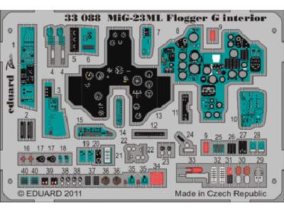 MiG-23ML Flogger G interior S. A. 1/32 - Trumpeter - image 1