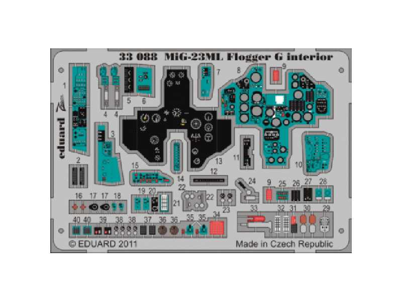 MiG-23ML Flogger G interior S. A. 1/32 - Trumpeter - image 1