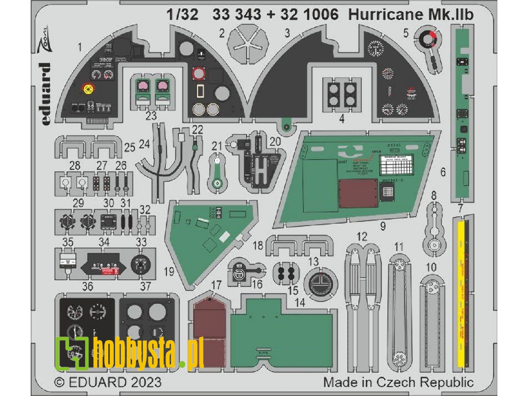 Hurricane Mk. IIb 1/32 - REVELL - image 1