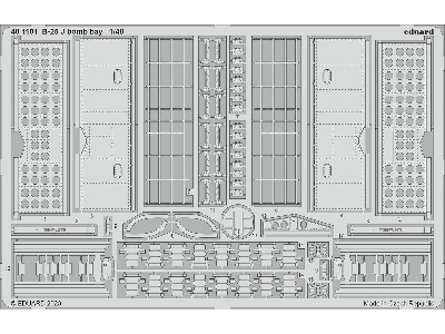 B-25J bomb bay 1/48 - HONG KONG MODELS - image 1