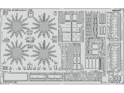 B-24D exterior 1/48 - REVELL - image 1