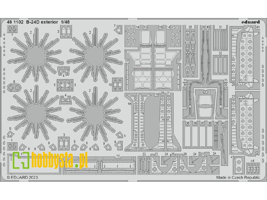 B-24D exterior 1/48 - REVELL - image 1