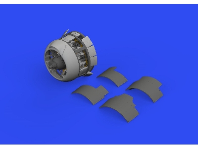 F4F-4 engine PRINT 1/48 - EDUARD - image 1