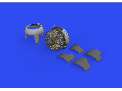 F4F-4 engine PRINT 1/48 - EDUARD - image 2