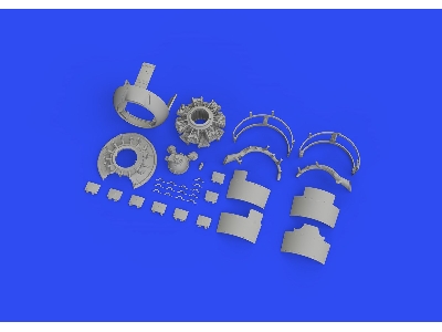 F4F-4 engine PRINT 1/48 - EDUARD - image 7