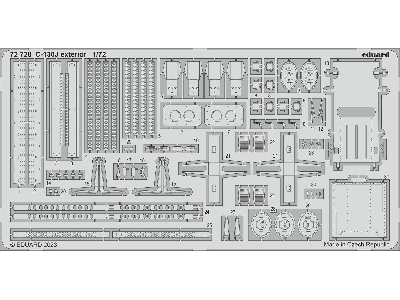 C-130J exterior 1/72 - ZVEZDA - image 1