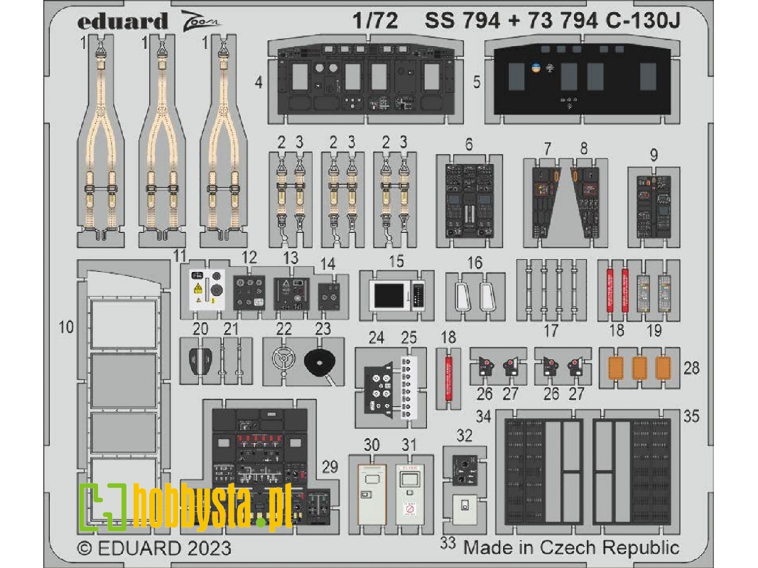 C-130J interior 1/72 - ZVEZDA - image 1