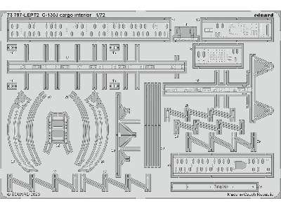 C-130J cargo interior 1/72 - ZVEZDA - image 2