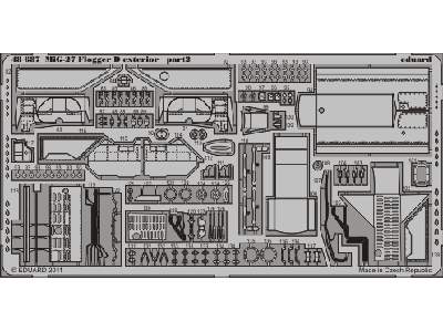 MiG-27 Flogger D exterior 1/48 - Italeri - image 3