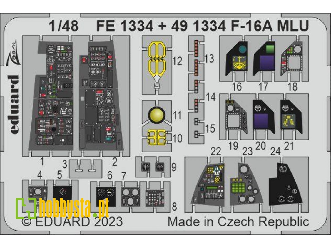 F-16A MLU 1/48 - KINETIC MODEL - image 1