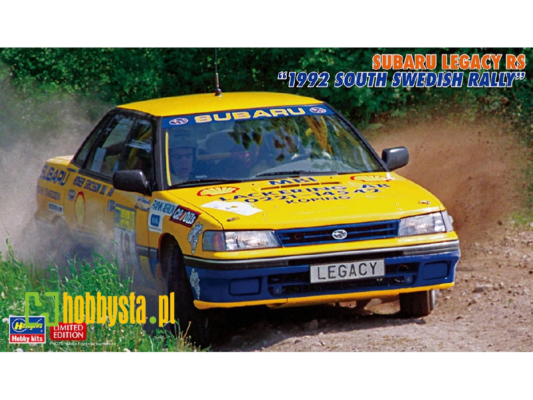 Subaru Legacy Rs 1992 South Swedish Rally - image 1