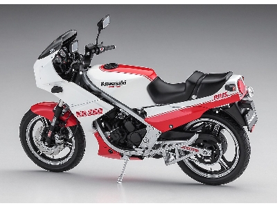 Kawasaki Kr250 White/Red Color (1984) - image 3
